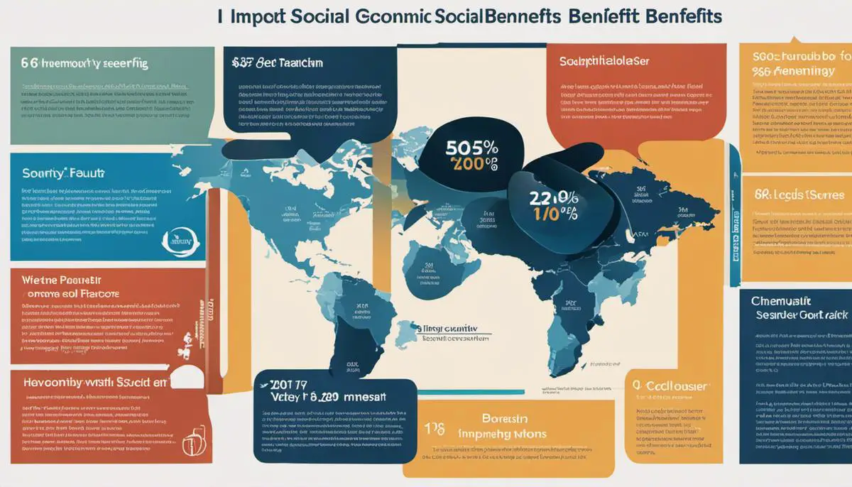 Image of a chart showing the impact of economic factors on Social Security benefits