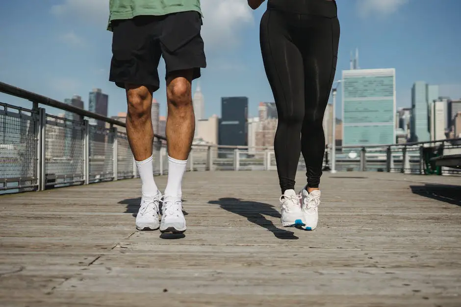 A person jogging on a sunny day with a picturesque city skyline in the background, depicting the concept of financial fitness for early retirement.