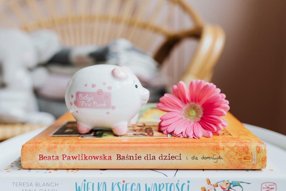 An image showing a person holding a piggy bank and a retirements savings account sign to depict the concept of a Roth IRA and building wealth for retirement.