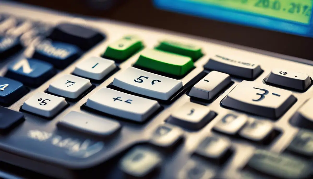 Image of a calculator and dollar sign, representing the concept of tax-advantaged retirement accounts.